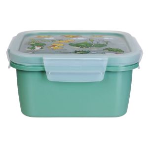 Snips Plastic Lunch Box, 0.8 Liter, 2 Eyes - Light Green