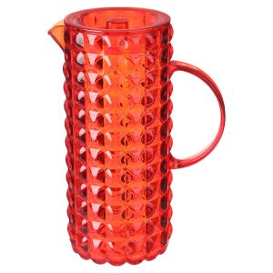 Prima Acrylic Flask, 2 Liter - Red
