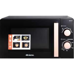 Ariete 951 Microwave, 20 Litres, 1050 Watt - Black Gold