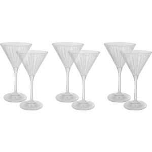 RCR Glass Jelly Glasses Set, 6 Pieces, 260 ml - Clear