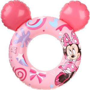 Bestway Plastic Disney shaped Swim Float, 76×74 cm - Pink
