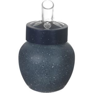 Glass Sugar Bowl Granite Shape, 210 Ml - Navy