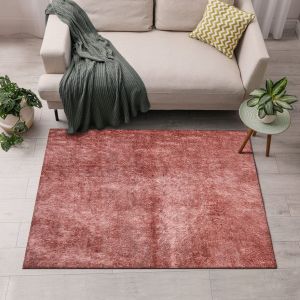 Oriental Weavers Polypropylene Buffy Shag Carpet, 120x180 cm - Rose