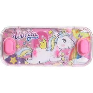 Plastic Water Game Unicorn Shape, 15 cm - Multicolor
