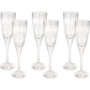 Bohemia Glasses Set, 6 Pieces - Clear