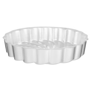 Al Ahram Shams Aluminum Cake Mold, 26 cm - Silver