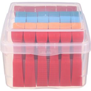 M Design Plastic Crocodile Clothespins Set, 30 Pieces - Multicolor