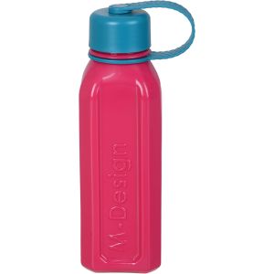 M-Design Plastic Water Bottle, 650 ml - Fuchsia