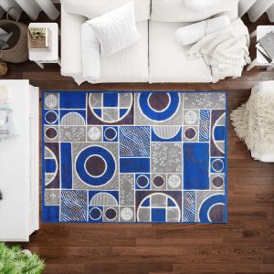 Oriental Weavers Polypropylene Benefit Carpet, 133x190 cm - Blue