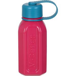 M-Design Plastic Water Bottle, 500 ml - Fuchsia