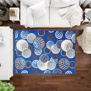 Oriental Weavers Polypropylene Benefit Carpet, 133x190 cm - Blue