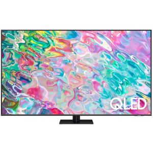 Samsung QA85Q70BAUXEG AirSlim Smart TV with Built-in Receiver, 85 Inch, QLED, 4K - Black