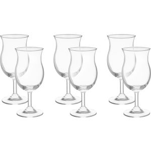 Ocean Glass Juice Glasses Set, 6 Pieces, 350 cm - Clear