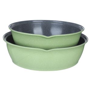 Master Granite Oven Tray Set, 2 Pieces - Light Green