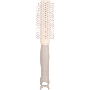 Falmer Hair Brush with Plastic Handle, 360 Degree, 23 cm - Beige
