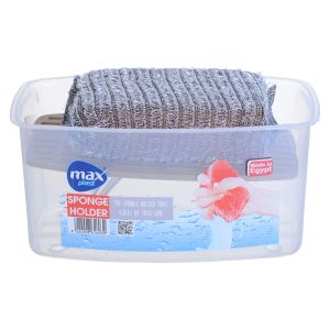 Max Plast Plast Soap Dish, 15×10 cm
