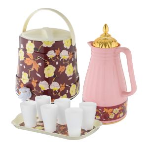 Dream Plastic Travel Set, 9 Pieces - Multicolor