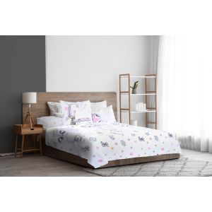 Velvet Baby Bed Heater Set, 8 Pieces, 230x170 cm, 4000 gm - Multicolor