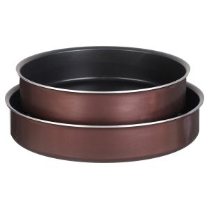 Tefal Armatal Oven Trays Set, 2 Pieces - Dark Red