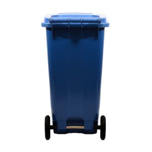 باسكت قمامة خارجي، 120 لتر، 92×57×45 سم - أزرق