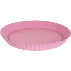 Falmer Round Metal Cake Mold, 25 cm - Pink