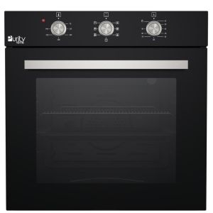 Purity PT806EEBLTurkish Electric Digital Built-In Oven, 60 cm, 76 Liter - Black