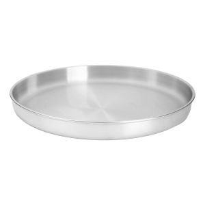 Al Ahram Aluminum Pizza Tray, 30 cm - Silver