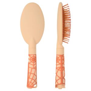 Home Oval Hair Brush, 25 cm - Orange