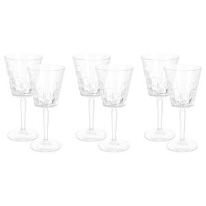 RCR Etna Glass Cups Set, 6 Pieces, 280 ml - Clear