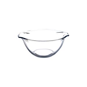 Pyrex Bowl with Handle and Pourer, 2.50 Liters, 23 cm - Clear