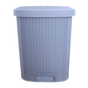 El Helal & Star Palm Line Trash Bin with Pedal, 20 Liter