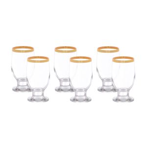 Lav Glasses Set, 6 Pieces - Clear