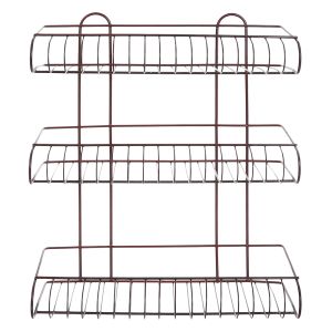 El Nozha Shelve, 46 x 40 x 7 cm - Burgundy
