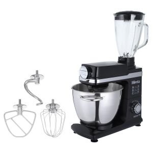 Mienta KM38121D Mini Food Processor, 1200 watt 6 liter - Black