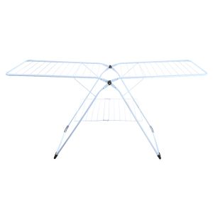 Sara Metal Movable Clothes Dryer - White