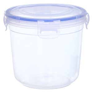 Donia Round Storage Box, 1700 ml - Clear