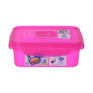 Medstar Rectangle Lunch Box, 1 Liter