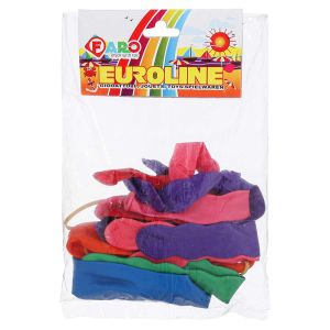 Faro Toys Big Balloons, 10 Pieces - Multicolor