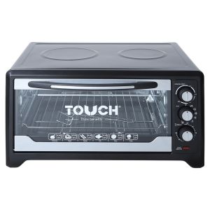 Touch Electric Oven with Grill, 2000 watt, 50 Liter - Black