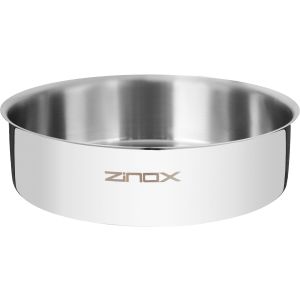 Zenox Round Oven Tray, 30 cm - Silver