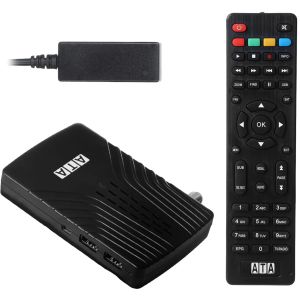 Ata Ata24Sfn-B Mini High Resolution Receiver, Full Hd, 1080 Resolution - Black