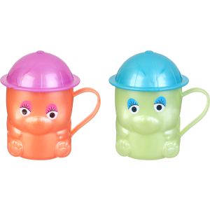 Winner Plast Plastic Mug Set for Kids, 2 Pieces, 200 ml - Multicolor