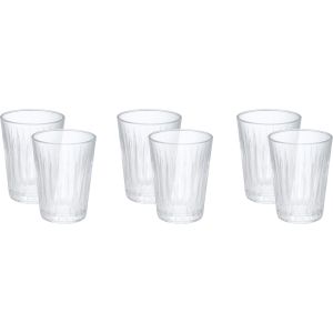 Pasabahce Glass Juice Cup Set, 6 Pieces, 250 ml - Clear