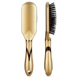 Home Hair Brush, 25 cm - Gold