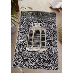 Chanelia Prayer Mat With Fringes, 110×70 Cm, Approximately 380 Grm - Multicolor