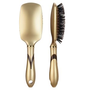 Home Hair Brush, 25 cm - Gold