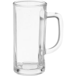 BlinkMax Glass Juice Mug, 360 ml - Clear