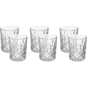 Blink Max Glass Cup Set, 6 Pieces, 350 ml - Clear