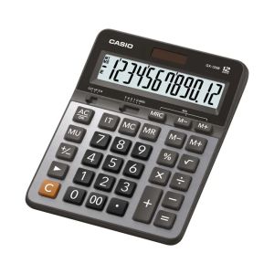 آله حاسبة مكتبيه كاسيو، GX-120B-W-DC - رمادي