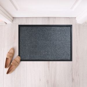 دواسة باب، 75×45 سم - رمادي